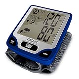 Automatic Blood Pressure Monitor, Wrist | Smart Measure Technology | Battery Operated, Multi-User, Auto Shut-Off | Wrist Positioning Guide and Storage Case Included | HoMedics