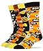 ooohyeah Men's Pack Novelty Funny Crew Cotton Socks (HOLLOWEN4, Mens 10-13)…