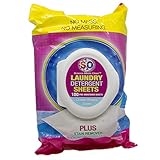 S2O Science Meets Clean 100Ct Laundry Sheet Pouch, Ocean Breeze