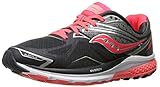 Saucony Women's Ride 9 Running Shoe, Grey/Charcoal/Combo, 7 M US