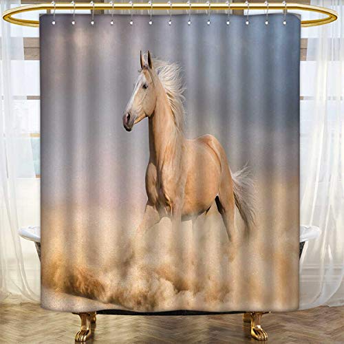 Amazon Com Anhounine Horses Shower Curtains Sets Bathroom