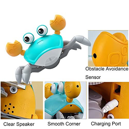 MAXGLAM Green Baby Toys Infant Crawling ,Tummy Time Toys,Interactive