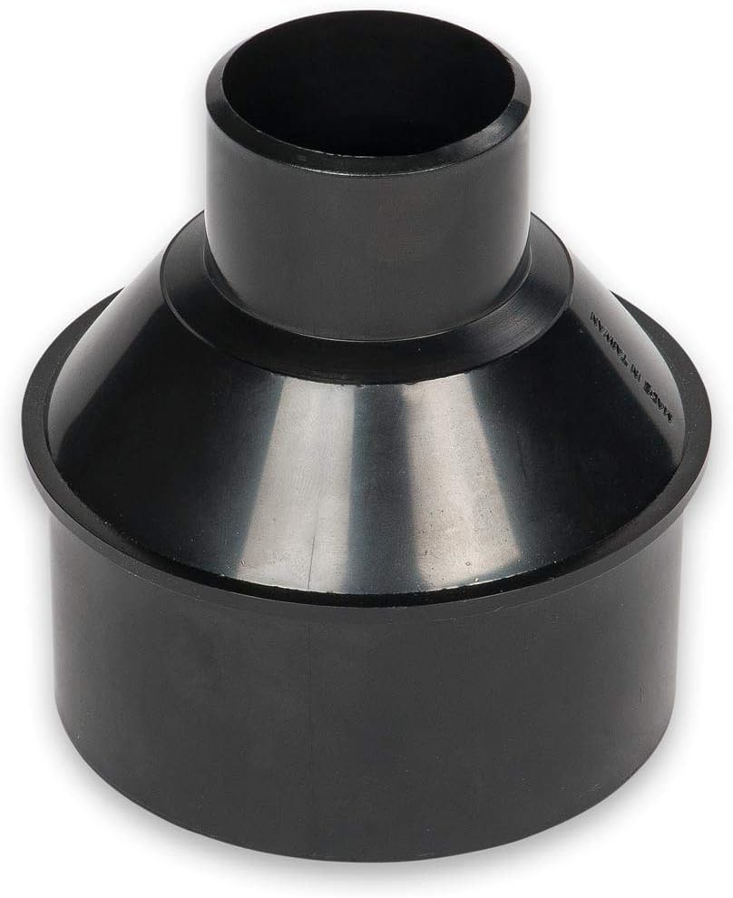 Dust Extractor Hose Fitting Reducer 100/50 OD 100mm to 50mm, ID 93mm to 45mm extraction reducing cone adaptor adapter