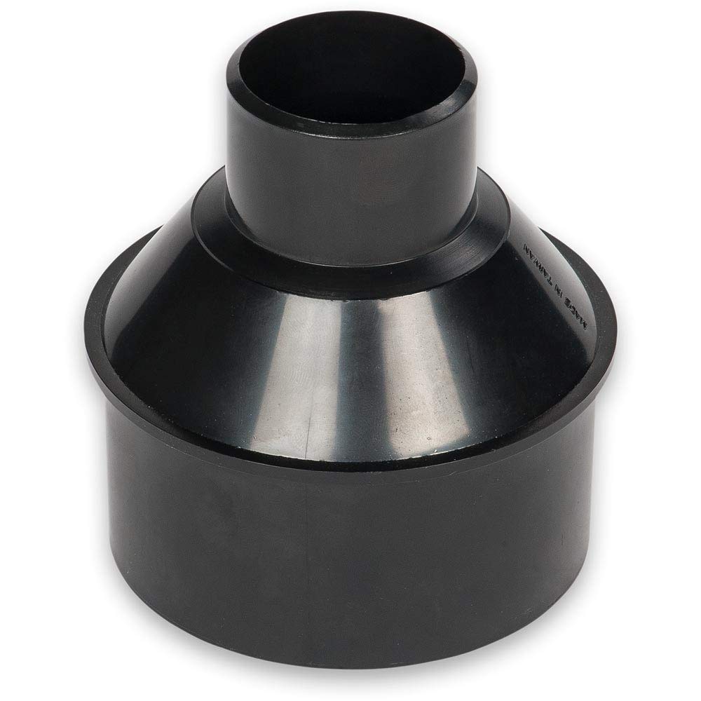 Dust Extractor Hose Fitting Reducer 100/50 OD 100mm to 50mm, ID 93mm to 45mm extraction reducing cone adaptor adapter