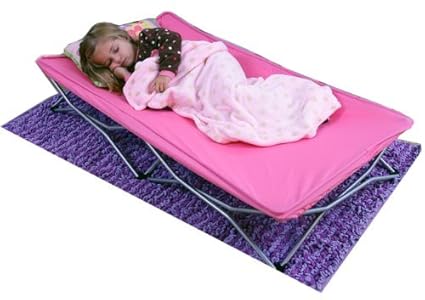 cot bed pink