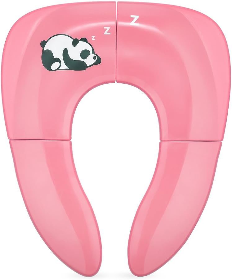 Jerrybox Foldable and Portable Child/Baby/Toddler Travel Potty - Toilet Training Seat with Storage Bag