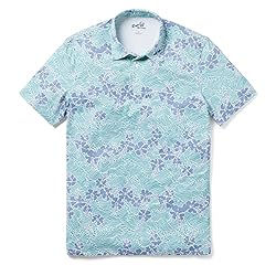 Reyn Spooner 50th State Waves Performance Polo