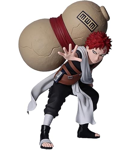 Banpresto Figura Q Posket Gaara - Naruto Shippuden | Statuetta Da Collezione In PVC 14 Cm | Ver.A Con Base Inclusa | Licenza Ufficiale - 4