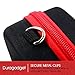 Shock-Absorbing Protective Compact Camera Case in Black & Red - Compatible with the For Sony A6000 | RX1R | DSC-RX1RM2 | A7R | NEX 5R | 5N | F3 | NEX-6 | NEX-6L | NEX-7 - by DURAGADGET