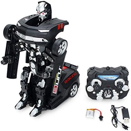 Transformer Remote Control Deformation Car Black Bumblebee Robot Talking Drifting Autobot 2.4Ghz R/C Rechargeable Radio Controlled Changing