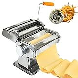 Japard Adjustable Pasta Maker, 6 Thickness, 2/4 mm