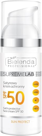 Bielenda Supremelab Satin Protective Face Cream SPF 50 Prebiotics CICA 50ml view 2