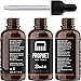 Prophet and Tools Premium Unscented Beard Oil & Comb Set - Thickens and Softens Beard, Relieves Itch & Dry Skin, 100% Natural, Fast-Absorbing Formula - Perfect for Beard Growth & Grooming - 1 oz