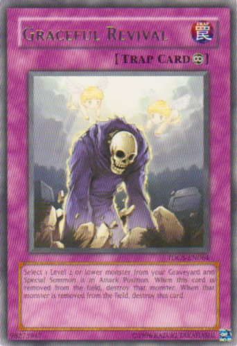 Yu-Gi-Oh! - Graceful Revival (TDGS-EN064) - The Duelist Genesis - Unlimited Edition - Rare