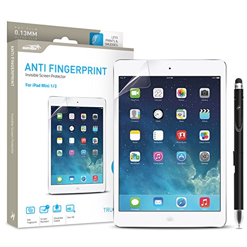 Ipad Mini Screen Protector SenteyÂ® Anti Fingerprint Invisible Extreme Clarity 0.13mm Ls-13111 for Ipad Mini Ipad Mini 2 and New Apple Ipad Mini with Retina Display - Ipad Mini Screen Protector - Screen Protector Ipad Mini - Apple Ipad Mini Screen Protector - Ipad Mini - Ipad Mini 1 - Ipad Mini 2 - Ipad Mini 3 - New Ipad Mini - Apple Ipad Mini Screen Protector - Mini Ipad Screen Protector - Apple Mini Ipad Screen Protector Bundle with Free Metal Stylus Touch Screen Pen {Lifetime Warranty} Ipad Mini Ipad Mini 2 and New Apple Ipad Mini with Retina Display - Ipad Mini 3 Retina Ipad Mini 2 Ipad Mini