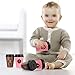 Lavince Kawaii Jumbo Squishies Coffee Cup Super Slow Rising Squishy Stress Relief Toys Mini Squishy Donuts Scented Silly Squishies Keychain for Kids and Adults(Pink)