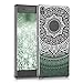 kwmobile Elegant and light weight Crystal Case Design Indian sun for > Sony Xperia XA < in mint white transparent