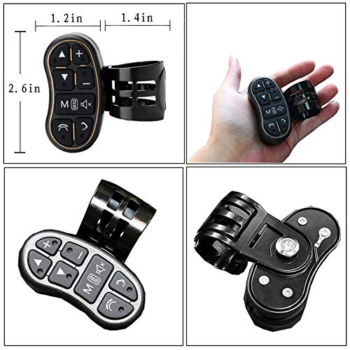 Steering Wheel Control, COROTC Universal Car Stereo DVD Player GPS Navigation System Steering Wheel Control Key with Audio Volume Switch - Thumbnail 5