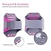 Triomph Armband for iPhone 8, 7, 6, 6S, Se, 5, 5C etc. with Screen Protector and Key Cards Money Holder for Running, Workouts, Jogging etc. - Rose