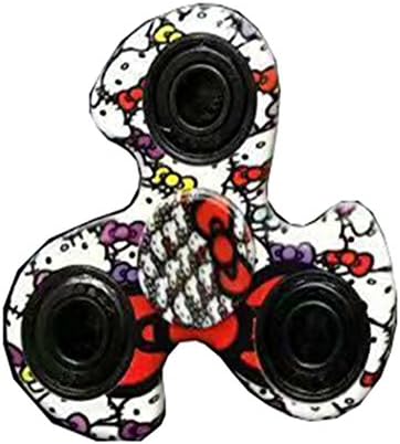 Tri-Spinner Fidget Toy Hand Spinner for Kids &amp; Adults-Best Stress Reducer Relieves ADHD Anxiety and Boredom(Color Random)