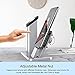 yootech Char002 2 in 1 Charging Dock Compatible with Apple Watch Series 3/2/1iPhone X/8/8Plus/7/7Plus/6S/Plus Aluminum Stand Holder, Silver