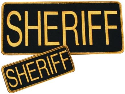 Galati Gear Sheriff Patch (2x5-Inch)