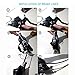 Ceebitoo Shifter Brake Lever Combo Set (3×7 Speed) Bicycle Gear Shifters Bike Speed with Shift Cable for Mountain Bike Cycling (1 Pair)