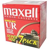 Maxell 108575 Brick Packs - 90 Minute Audio Cassettes, 7 Tapes Per Pack
3 Pack
