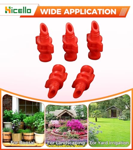 Micro Sprayer Irrigation System 100PCS 360 Degree Misting Nozzle Irrigation photo 12