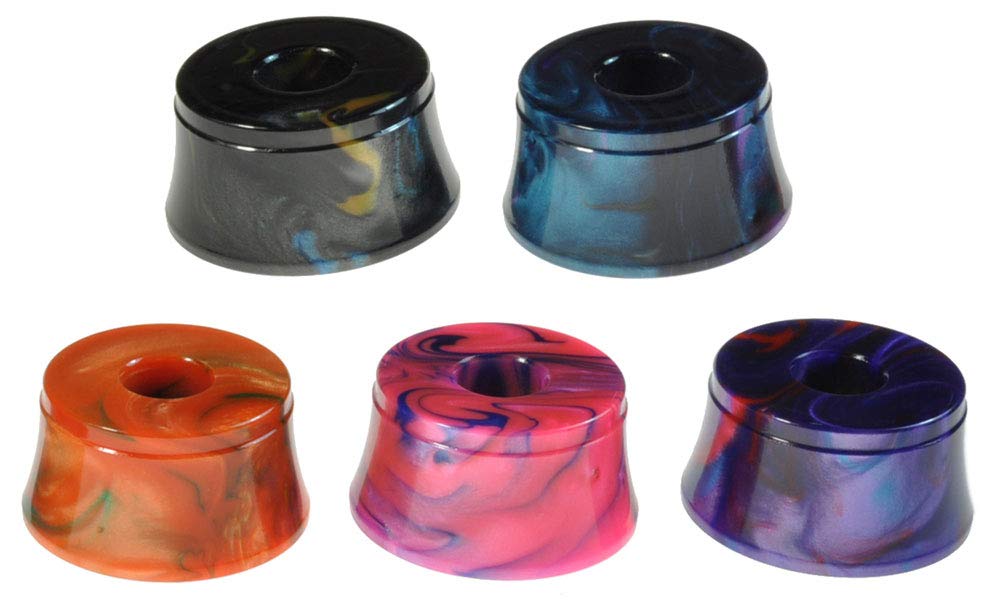Armerah eCig 510 Atomiser/RDA/Tank Desk Stand Marble Epoxy Resin Unthreaded 5 Pack Assorted Colours — image 1
