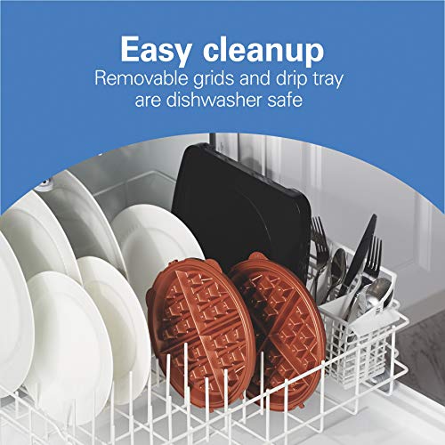 Hamilton Beach 26031 Belgian Waffle Maker with Removable Nonstick