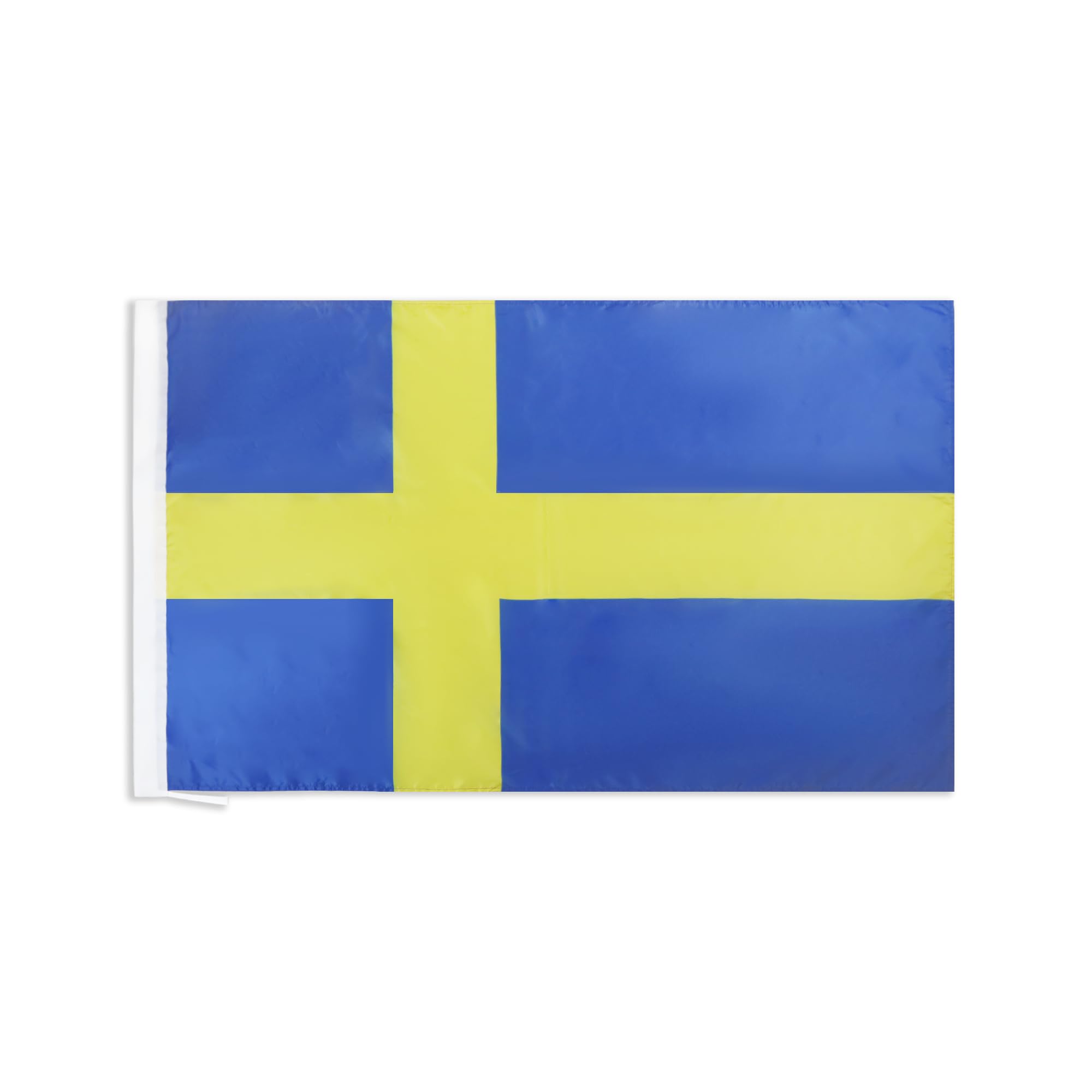 AZ FLAG - Sweden Flag - 3x5 Ft - Light Polyester Swedish Banner with Sleeve - Fade Resistant - Vivid Colors - 3' x 5' Feet - 150x90 Cm