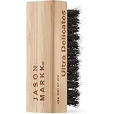 Jason Markk Ultra Delicate Shoe & Hat Cleaning Brush, Soft Bristles, Bamboo Wood