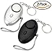 Personal Alarm Keychain, Safesound [2 Pack] Vinkey 130dB LOUD Emergency Personal Safety Alarm with Flashlight-Safety Defense Personal Alarm for Women, Kids, Elderly, Girls, Students-Batteries Included