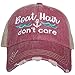 KATYDID Boat Hair Don’t Care Baseball Cap - Trucker Hat for Women - Stylish Cute Sun Hat