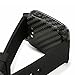 ArmorSuit Pebble Time Screen Protector MilitaryShield + Black Carbon Fiber Skin Wrap Film Back Protector for Pebble Time