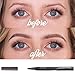 ROMANTIC BEAR Quick Drying Waterproof Eyebrow Tattoo Pen, Brow Makeup Pencil with 4 Super Fine Fork Tips (BLONDE)