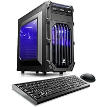 CybertronPC Palladium-1070X VR Ready Gaming Desktop - Intel Core i7-6700 3.4GHz Quad-Core Processor, 16GB DDR4 Memory, NVIDIA GeForce GTX 1070 (8GB GDDR5) Graphics, 1TB HDD, Windows 10 Home 64-Bit
