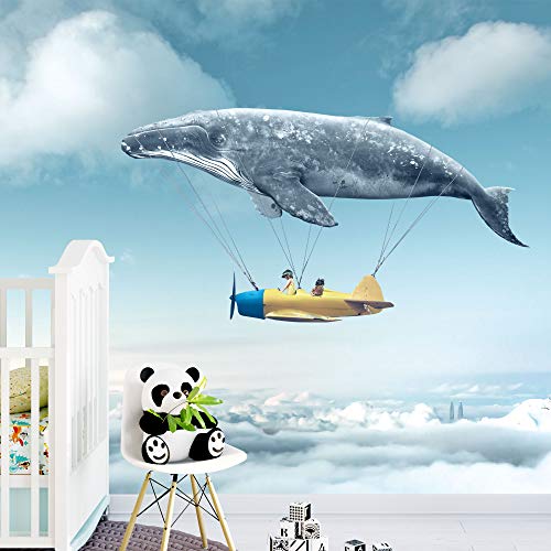 signwin Wall Mural Cute Animals Removable Self-Adhesive Wallpaper Wall Decoration for Bedroom Living Room - 66x96 inches