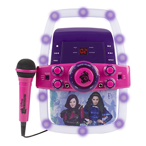Descendants Colorful Flashing Lights Bar Karaoke Machine 