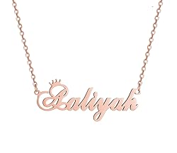 Custom Silver Name Necklace Personalized for Women