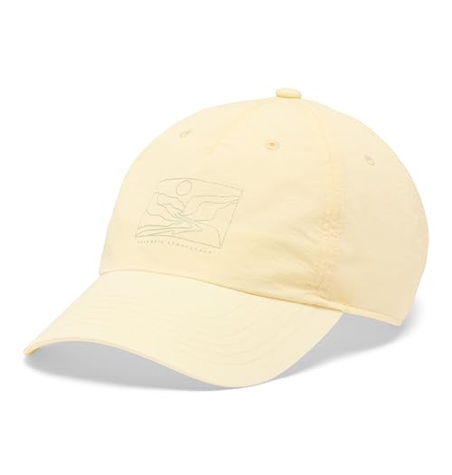 Columbia Unisex Spring Canyon 2 Ball Cap, Baseball Cap, Lemon Wash/Find Your Trail, O/S
