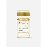 ABERA Gold Anti-Wrinkle Ampoule, Anti-Aging Serum For All Skin Type with Peach Extract and Hyaluronic Acid, Skin Firming & Firming Serum, Hydrating Serum (1 Ampoule)