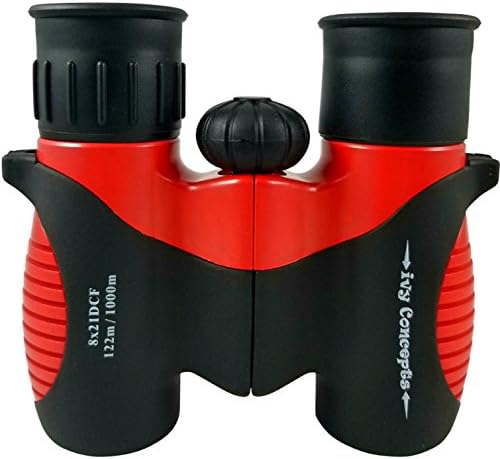 Binoculars for Kids by ivy Concepts- High Resolution, 8X Magnification, Boys/Girls Compact Toy (0.38 lbs) for Bird Watching, Hunting, Educational Outdoors