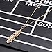Women Vintage Feather Pendant Necklace, Cheesea Long Chain Necklace Sweater Statement Angel Jewelry (Gold)