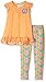 Rare Editions Girls' Eyelet to Print Legging Set
