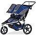BOB Stroller Strides Fitness Duallie Jogging Stroller, Blue