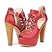 DREAM PAIRS XENA Women's Gladiator Peep Toe High Heel Enjoyable Platform Pumps Sandals Shoes