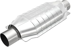 MAGNAFLOW EXHAUST PRODUCTS MagnaFlow Catalytic Converter 334004: 2"/2" Inlet/Outlet, California Grade, Universal Fit (CARB Compliant)