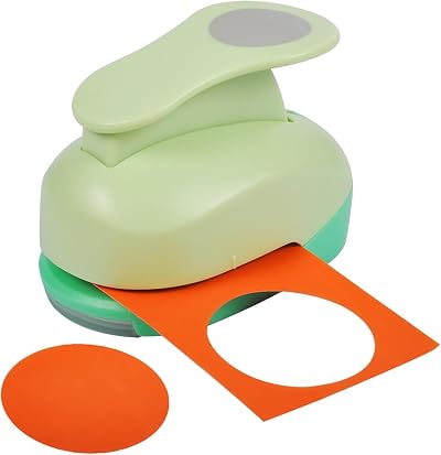 UCEC Circle Punch 2 Inch Craft Punch Large Hole Paper Cutter